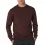 NO EXCESS Pullover Crewneck 2 Coloured Melange /brandy