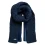 SUPERDRY Vintage Cable Scarf /deep navy tweed