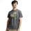 SUPERDRY Vintage Travel Tee /dark charcoal jaspe