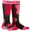 X SOCKS Ski Junior 4.0 /anthracite melange fluo pink