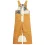 PICTURE ORGANIC Snowy Toddler Bib Pants /camel