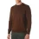 NO EXCESS Pullover Crewneck 2 Coloured Melanged /caramel