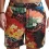 SUPERDRY Vintage Hawaiian Swimshort /momotose red mix print