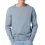 NO EXCESS Pullover Crewneck 2 Coloured Melange /blue