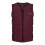 MYSTIC Star Impact Vest Fullzip Wake /oxblood red