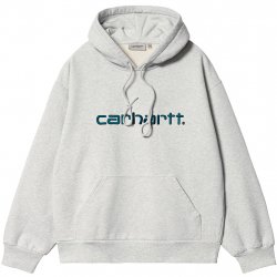 Acheter CARHARTT WIP Hooded Carhartt Sweat /ash chiné duck bleu