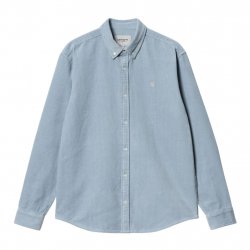 Acheter CARHARTT WIP Madison Cord Ls Shirt /chiné ice wax