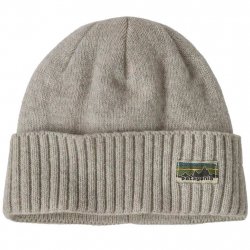 Acheter PATAGONIA Brodeo Beanie /og legacy label crisp gris