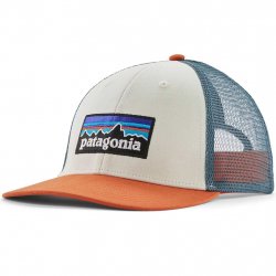 Acheter PATAGONIA P-6 Logo LoPro Trucker Hat /blanc w redtail rust