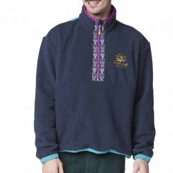 Acheter PICTURE ORGANIC Gamvik 1/4 zip fleece /bleu marine