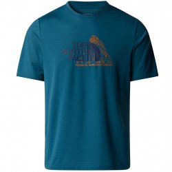 Acheter THE NORTH FACE Moutain Foundation Ss Tee /mallard bleu