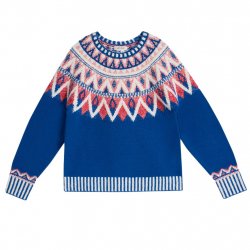 Acheter WHITE STUFF Sapphire Fairisle Jumper /bleu multi