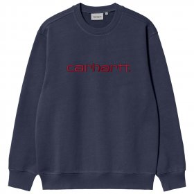 CARHARTT WIP Carhartt Sweat /air force bleu malbec