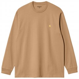 CARHARTT WIP Chase Ls Tshirt /peanut or