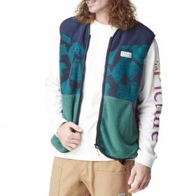 PICTURE ORGANIC Galiwin Fleece Vest /brush motif