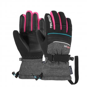 REUSCH Kondor R-Tex Xt Jr /noir noir melange knouck rose