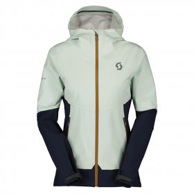 SCOTT Explorair Softshell Veste W /fresh vert bleu marine