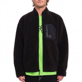 VOLCOM Muzzer Fuzzar Zip /vert tea