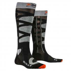 X SOCKS Ski Control 4.0 /anthracite melange stone gris melange