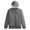 PICTURE ORGANIC Yinni Plush Zip Hoodie /dark grey melange