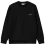 CARHARTT WIP Script Embroidery Sweat /black white