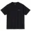 CARHARTT WIP Script Embroidery Ss TShirt /black white