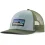 PATAGONIA P6 Logo LoPro Trucker Hat /thermal blue