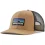 PATAGONIA P6 Logo Trucker Hat /grayling brown