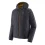 PATAGONIA Micro Puff Hoody /smolder blue w raptor brown