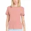 VOLCOM Solid Stone Emb Tee W /mauve rose