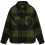 VANS Denby Fuzzy Shacket /noir loden vert