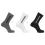 SALOMON Everyday Crew (lot de 3) /black white med grey melange