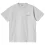 CARHARTT WIP American Script Ss Tshirt /ash chiné