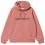 CARHARTT WIP Hooded Carhartt Sweat /chiné rose sycamore tree