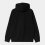 CARHARTT WIP Hooded Chase Veste /noir or