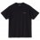 CARHARTT WIP Script Embroidery Ss TShirt /noir blanc