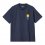 CARHARTT WIP Sumimasen Ss Tshirt /air force bleu