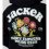 JACKER Fight Flower Hoodie /noir