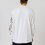 JACKER Fight Flower Long-Sleeves /blanc