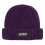 JACKER Team Logo Short Beanie /violet