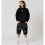 JACKER Throw Up Denim Baggy Short /noir