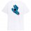 SANTA CRUZ Screaming Hand Chest T-Shirt /blanc