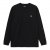 CARHARTT WIP Chase Ls Tshirt /noir or