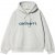 CARHARTT WIP Hooded Carhartt Sweat /ash chiné duck bleu