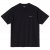 CARHARTT WIP Script Embroidery Ss TShirt /noir blanc