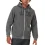 PICTURE ORGANIC Basement Zip Hoodie /dark grey melange