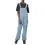 CARHARTT WIP Bib Overall Straight W /bleu stone bleached