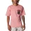 COLUMBIA Painted Peak Knit Ss Top /pink agave auburn