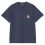 CARHARTT-WIP Pocket Heart S/s t-Chemise /bleu