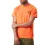 PICTURE ORGANIC Adak Tee /chiné orange